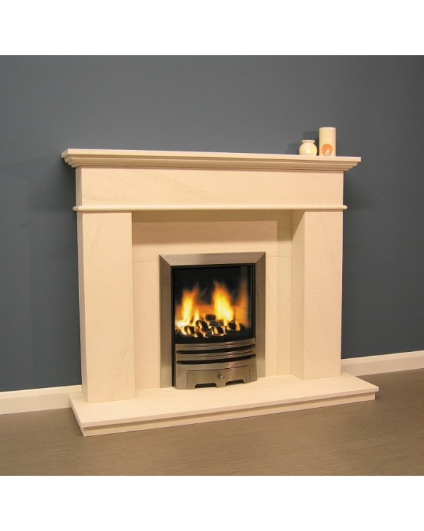 Luxus Branscombe Limestone Fireplace