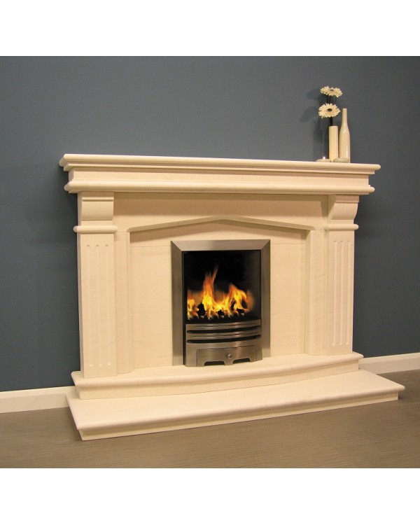 Luxus Windsor Limestone Fireplace