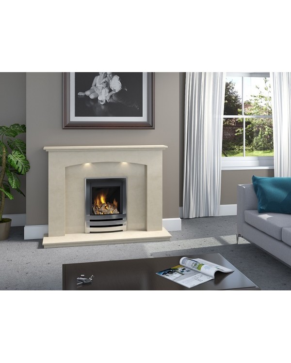 J R Hill Fulford Micro Marble Fireplace